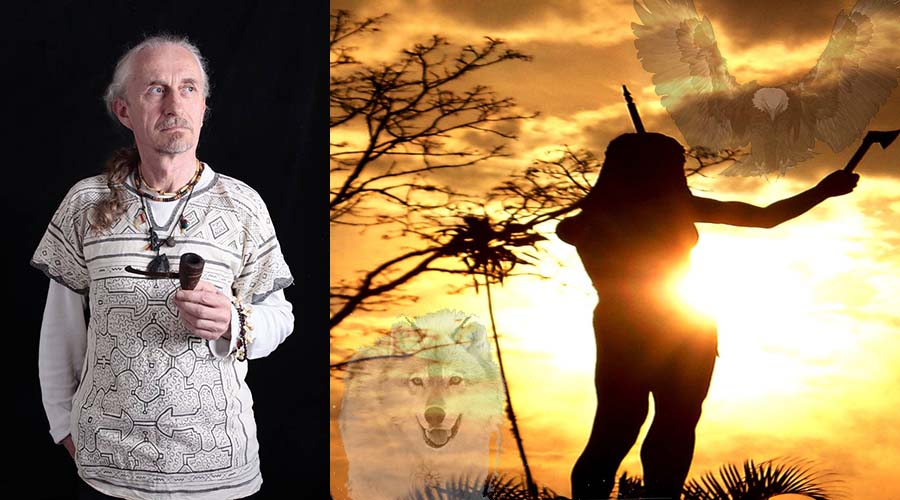 Szamańska podróż przy bębnie w poszukiwaniu osobistego Zwierzęcia Mocy