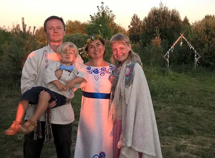 Życie w osadzie rodowej