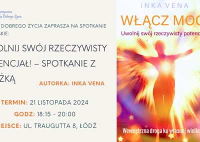 Uwolnij swój rzeczywisty potencjał! – Spotkanie z książką