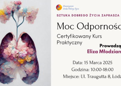 Moc Odporności – Certyfikowany Kurs Praktyczny
