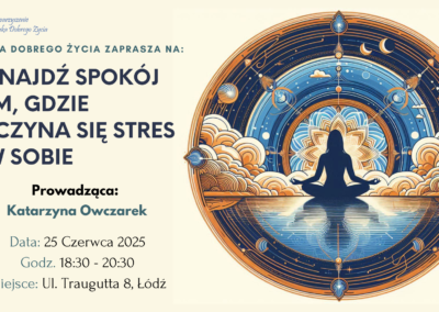 Odnajdź spokój tam, gdzie zaczyna się stres – w sobie